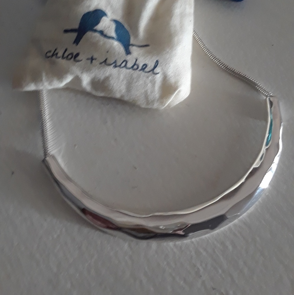 La Lune Sculpted Collar Necklace